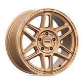 KMC Wheels - KM716 NOMAD - Bronze - MATTE BRONZE - 17" x 8", 38 Offset, 5x114.3 (Bolt Pattern), 72.6mm HUB