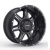 KranK Off-road - Force - Black - Gloss Black Milled - 20" x 9", 18 Offset, 6x135, 139.7 (Bolt Pattern), 108mm HUB