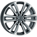 Mak Wheels - SAFARI6 - Gunmetal - GUN MET-MIRROR FACE - 17" x 7.5", 30 Offset, 6x139.7 (Bolt Pattern), 112mm HUB