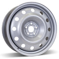 RSSW - Steel - Silver - Silver - 17" x 6.5", 40 Offset, 5x100 (Bolt Pattern), 56.1mm HUB