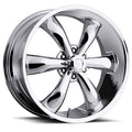 Vision Wheel American Muscle - 142 LEGEND 6 - Chrome - Chrome - 20" x 9", 20 Offset, 6x139.7 (Bolt Pattern), 106.2mm HUB