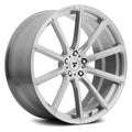 Fittipaldi Sport - FSF07 - Silver - Brushed Clear - 20" x 10.5", 45 Offset, 5x114.3 (Bolt Pattern), 60.1mm HUB