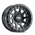 Dirty Life - ENIGMA - Black - MATTE BLACK - 17" x 9", -12 Offset, 8x170 (Bolt Pattern), 130.8mm HUB