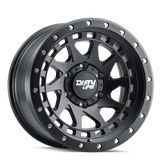 Dirty Life - ENIGMA - Black - MATTE BLACK - 17" x 9", -12 Offset, 8x170 (Bolt Pattern), 130.8mm HUB