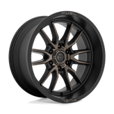 Fuel - D762 CLASH - Black - MATTE BLACK DOUBLE DARK TINT - 17" x 9", -12 Offset, 6x135 (Bolt Pattern), 87.1mm HUB