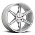 KMC Wheels - KM711 PRISM - Silver - Brushed Silver - 20" x 9", 35 Offset, 5x114.3 (Bolt Pattern), 72.6mm HUB