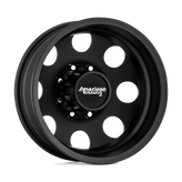 American Racing - AR204 BAJA DUALLY - Black - SATIN BLACK - 17" x 6.5", -140 Offset, 8x210 (Bolt Pattern), 154.3mm HUB