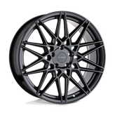 Petrol Wheels - P3C - Black - SEMI GLOSS BLACK - 18" x 8", 40 Offset, 5x112 (Bolt Pattern), 66.6mm HUB