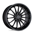 TSW Wheels - MARINA - Black - MATTE BLACK WITH GLOSS BLACK LIP - 19" x 9.5", 40 Offset, 5x114.3 (Bolt Pattern), 76.1mm HUB