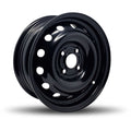 DTD - Steel - Take-Off - Black - Black - 14" x 5.5", 45 Offset, 4x100 (Bolt Pattern), 57.1mm HUB