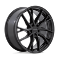 Niche - M272 NOVARA - Black - MATTE BLACK - 20" x 10.5", 20 Offset, 5x114.3 (Bolt Pattern), 72.6mm HUB