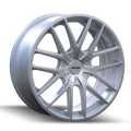 Touren - TR60 - Silver - HYPERSILVER - 18" x 8", 40 Offset, 5x112, 120 (Bolt Pattern), 74.1mm HUB