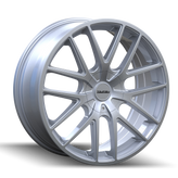 Touren - TR60 - Silver - HYPERSILVER - 18" x 8", 40 Offset, 5x112, 120 (Bolt Pattern), 74.1mm HUB