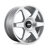 Rotiform - R114 SIX - Silver - GLOSS SILVER - 19" x 8.5", 45 Offset, 5x100, 112 (Bolt Pattern), 66.6mm HUB