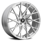 Fittipaldi Sport - FSF24 - Silver - Brushed Clear - 20" x 9", 35 Offset, 5x112 (Bolt Pattern), 66.6mm HUB