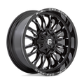 Fuel - D795 ARC - Black - GLOSS BLACK MILLED - 22" x 10", -18 Offset, 8x165.1 (Bolt Pattern), 125.1mm HUB