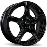 Fast Wheels - Jet - Black - Gloss Black - 15" x 6", 40 Offset, 4x100 (Bolt Pattern), 60.1mm HUB