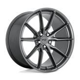 Niche - M239 RAINIER - Gunmetal - MATTE ANTHRACITE - 20" x 9", 35 Offset, 5x114.3 (Bolt Pattern), 72.6mm HUB