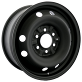 Envy Wheels - NX6 STEEL WHEEL - Black - FLAT BLACK - 17" x 7.5", 44 Offset, 6x135 (Bolt Pattern), 87.1mm HUB