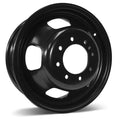 RSSW - Steel - Black - Black - 17" x 6", 135.9 Offset, 8x165.1 (Bolt Pattern), 121.3mm HUB