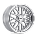 TSW Wheels - HOCKENHEIM S - Silver - Silver with Mirror Cut Lip - 17" x 8", 32 Offset, 5x112 (Bolt Pattern), 66.6mm HUB