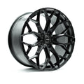 Superspeed - RF07 - Black - Matt Black - 20" x 10.5", 35 Offset, 5x120 (Bolt Pattern), 74mm HUB