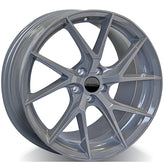 RWC - MHK1012 - Grey - GREY BATTLESHIP - 18" x 8", 42 Offset, 5x114.3 (Bolt Pattern), 67.1mm HUB