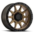 ATX Series - AX202 - Bronze - Matte Bronze With Black Lip - 18" x 9", 0 Offset, 8x180 (Bolt Pattern), 124.2mm HUB