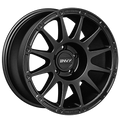 Envy Wheels - FFT8MB - Black - MATTE BLACK - 17" x 8.5", 10 Offset, 5x127 (Bolt Pattern), 71.5mm HUB