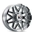 American Truxx - GRIND - Chrome - CHROME - 20" x 9", -12 Offset, 8x165.1 (Bolt Pattern), 125.2mm HUB