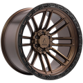 AXE Wheels - ICARUS - Bronze - Dark Bronze - Black Bead - 20" x 10", -19 Offset, 6x135, 139.7 (Bolt Pattern), 87.1mm HUB
