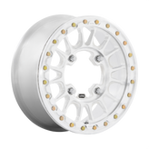 KMC Powersports - KS436 IMPACT FORGED BEADLOCK - Silver - RAW MACHINED FORGED - 15" x 6", 38 Offset, 4x137 (Bolt Pattern), 96mm HUB