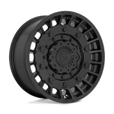 Fuel - D723 MILITIA - Black - MATTE BLACK - 20" x 9", 1 Offset, 5x139.7, 150 (Bolt Pattern), 110.1mm HUB