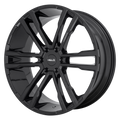 Helo - HE918 - Black - GLOSS BLACK - 22" x 9.5", 3 Offset, 6x139.7 (Bolt Pattern), 100.3mm HUB