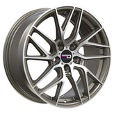 Euro Design - Tech - Bronze - Matte Bronze Machined - 18" x 8", 37 Offset, 5x114.3 (Bolt Pattern), 66.1mm HUB