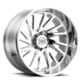 Tuff Wheels - T2A - Chrome - Chrome - 20" x 12", -45 Offset, 8x165.1 (Bolt Pattern), 122.4mm HUB
