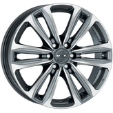 Mak Wheels - SAFARI6 - Gunmetal - GUN MET-MIRROR FACE - 17" x 7.5", 50 Offset, 6x139.7 (Bolt Pattern), 93.1mm HUB