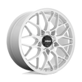 Rotiform - R189 - Silver - GLOSS SILVER - 20" x 9", 45 Offset, 5x112 (Bolt Pattern), 66.6mm HUB