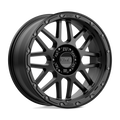 KMC Wheels - KM535 GRENADE OFF-ROAD - Black - MATTE BLACK - 20" x 9", 18 Offset, 6x120 (Bolt Pattern), 66.9mm HUB