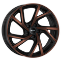 Mak Wheels - KASSEL - Bronze - BLACK & BRONZE - 18" x 8", 39 Offset, 5x112 (Bolt Pattern), 66.5mm HUB