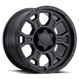 Vision Wheel Off-Road - 372 RAPTOR - Black - Matte Black - 20" x 9.5", 25 Offset, 6x135 (Bolt Pattern), 87.1mm HUB