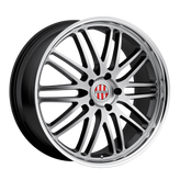 Victor Equipment Wheels - LEMANS - Silver - HYPER SILVER W/ MIRROR CUT LIP - 22" x 10", 5 Offset, 5x130 (Bolt Pattern), 71.5mm HUB