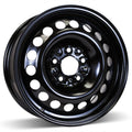 RSSW - Steel - Black - Black - 15" x 6", 41 Offset, 5x110 (Bolt Pattern), 65.1mm HUB