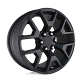 OE Creations - PR169 - Black - GLOSS BLACK - 20" x 9", 27 Offset, 6x139.7 (Bolt Pattern), 78.1mm HUB