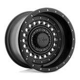 XD Series - XD136 PANZER - Black - SATIN BLACK - 20" x 9", 0 Offset, 8x165.1 (Bolt Pattern), 125.1mm HUB