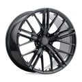 OE Creations - PR194 - Black - GLOSS BLACK MACHINED - 20" x 11", 43 Offset, 5x120 (Bolt Pattern), 67.1mm HUB