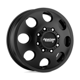 American Racing - AR204 BAJA DUALLY - Black - SATIN BLACK - 17" x 6.5", 111 Offset, 8x200 (Bolt Pattern), 142mm HUB