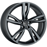 Mak Wheels - STOCKHOLM - Gunmetal - MATTE TITAN - 18" x 8", 28 Offset, 5x112 (Bolt Pattern), 66.5mm HUB