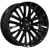 ART - Replica 300 - Black - Gloss Black - 19" x 8.5", 35 Offset, 5x114.3 (Bolt Pattern), 60.1mm HUB