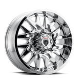 American Truxx - DNA - Chrome - CHROME - 20" x 9", 0 Offset, 8x180 (Bolt Pattern), 125.2mm HUB